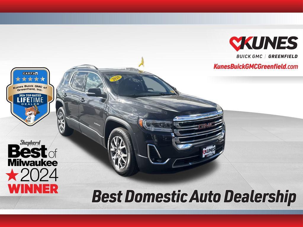 used 2020 GMC Acadia car, priced at $20,399