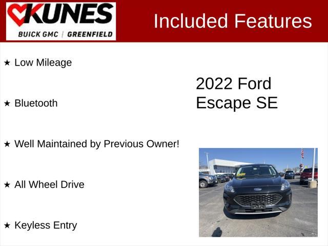 used 2022 Ford Escape car, priced at $20,699