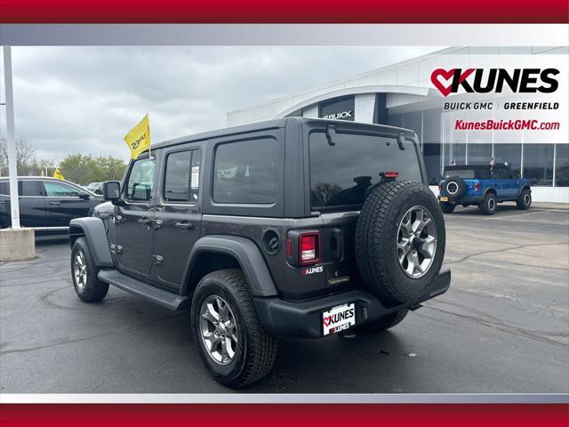 used 2020 Jeep Wrangler Unlimited car, priced at $26,699