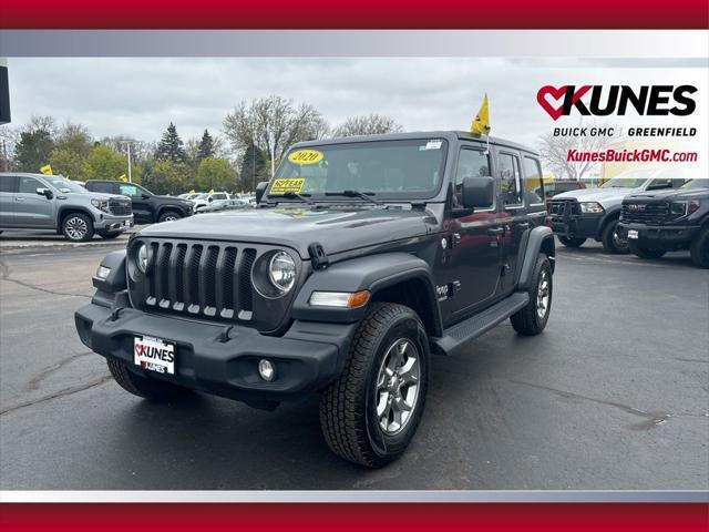 used 2020 Jeep Wrangler Unlimited car, priced at $26,699