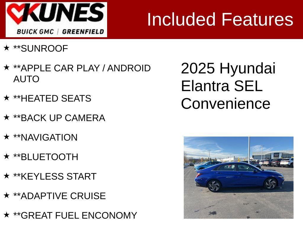used 2025 Hyundai Elantra car, priced at $20,777
