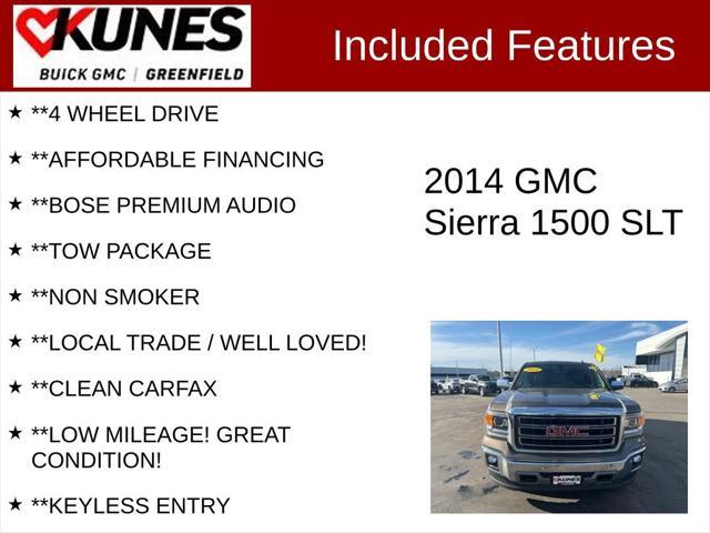 used 2014 GMC Sierra 1500 car, priced at $23,499