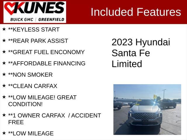 used 2023 Hyundai Santa Fe car, priced at $25,599
