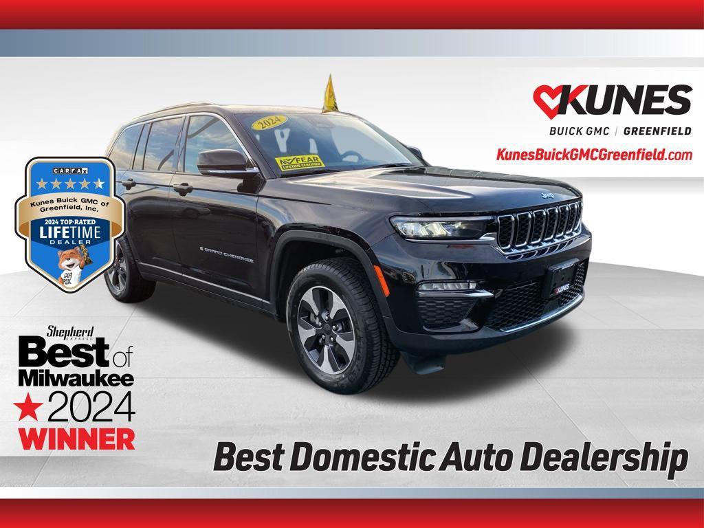 used 2024 Jeep Grand Cherokee 4xe car, priced at $27,731