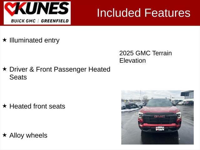 new 2025 GMC Terrain car, priced at $38,912