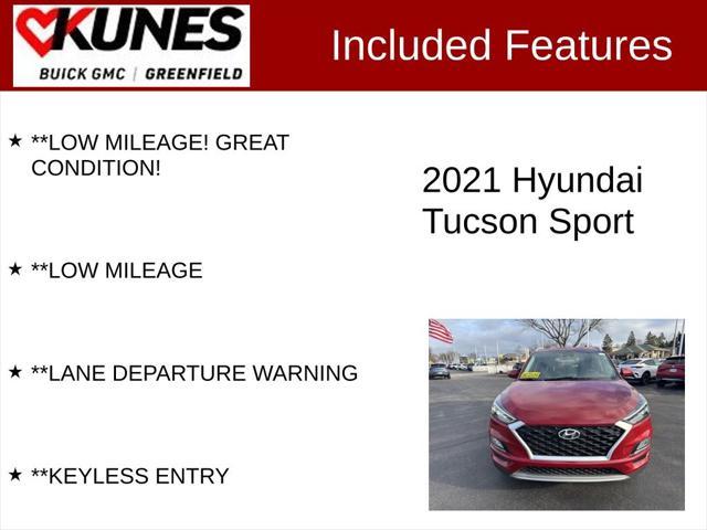 used 2021 Hyundai Tucson car, priced at $18,995