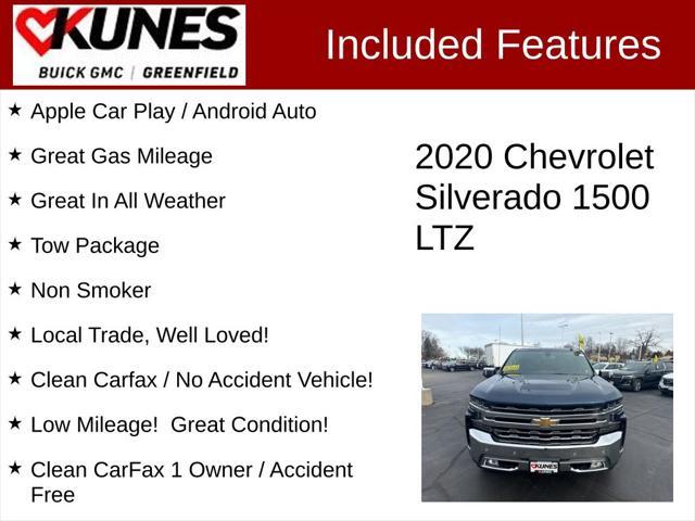 used 2020 Chevrolet Silverado 1500 car, priced at $36,699