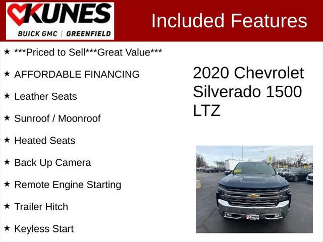 used 2020 Chevrolet Silverado 1500 car, priced at $36,699