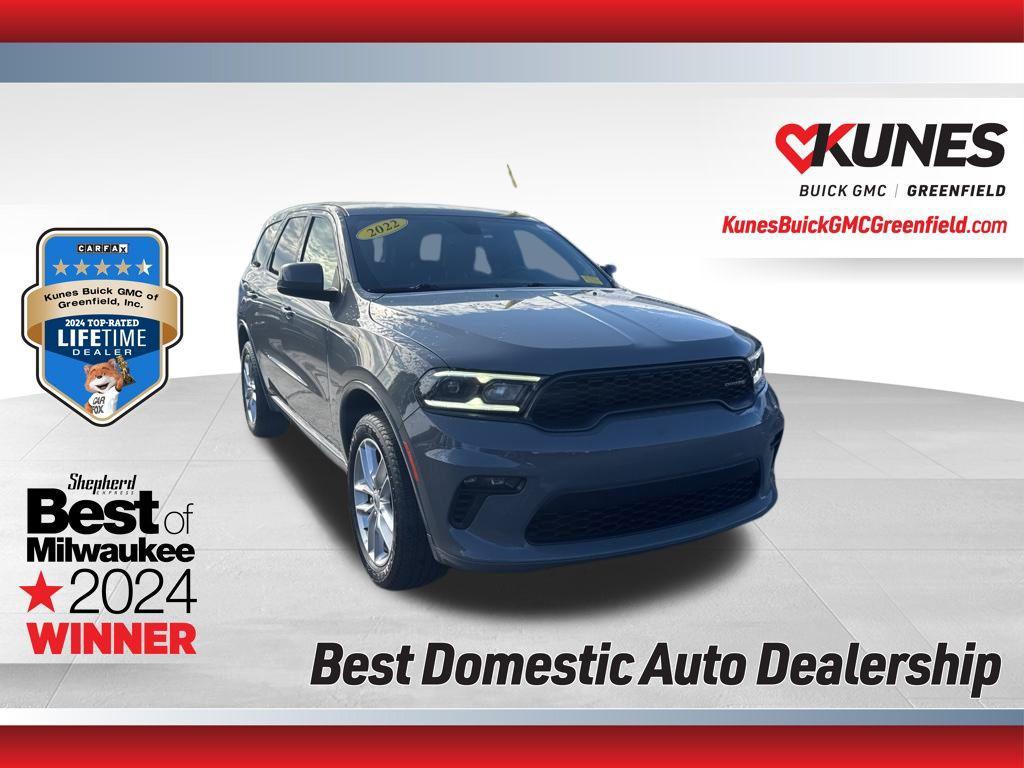 used 2022 Dodge Durango car, priced at $25,599