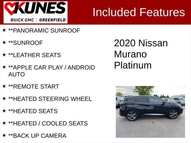 used 2020 Nissan Murano car, priced at $22,499