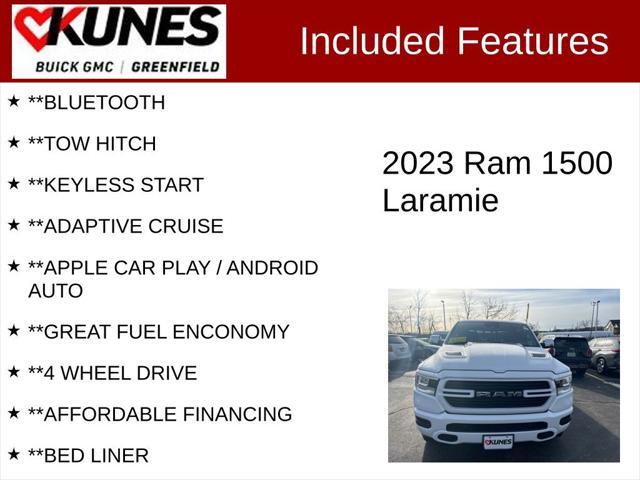 used 2023 Ram 1500 car, priced at $45,995