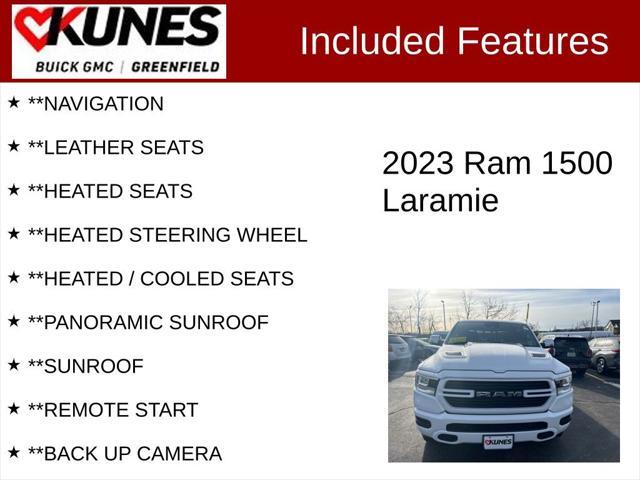 used 2023 Ram 1500 car, priced at $45,995