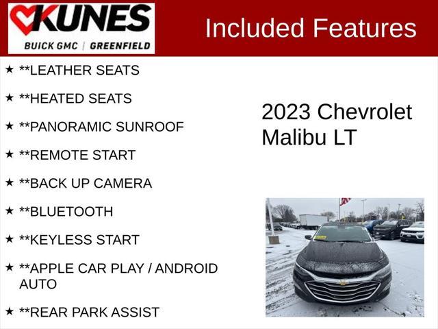 used 2023 Chevrolet Malibu car, priced at $18,699