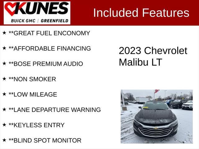 used 2023 Chevrolet Malibu car, priced at $18,699