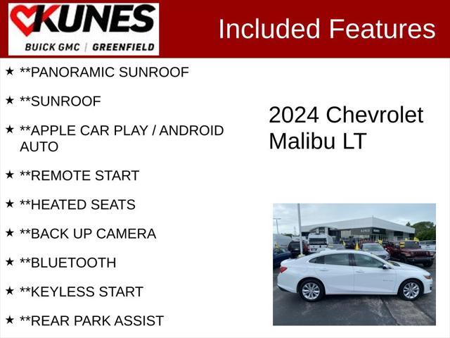 used 2024 Chevrolet Malibu car, priced at $20,499