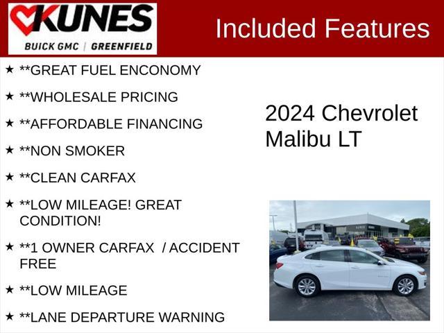 used 2024 Chevrolet Malibu car, priced at $20,499