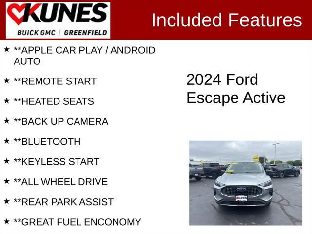 used 2024 Ford Escape car, priced at $23,997