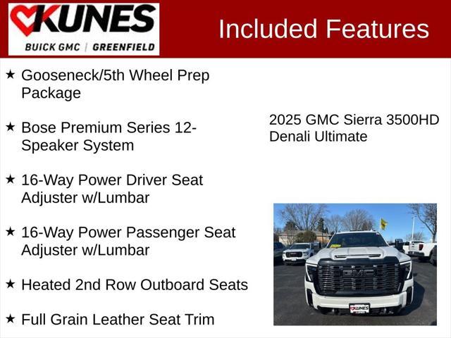 new 2025 GMC Sierra 3500 car, priced at $98,777