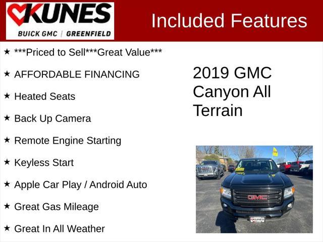 used 2019 GMC Canyon car, priced at $26,899