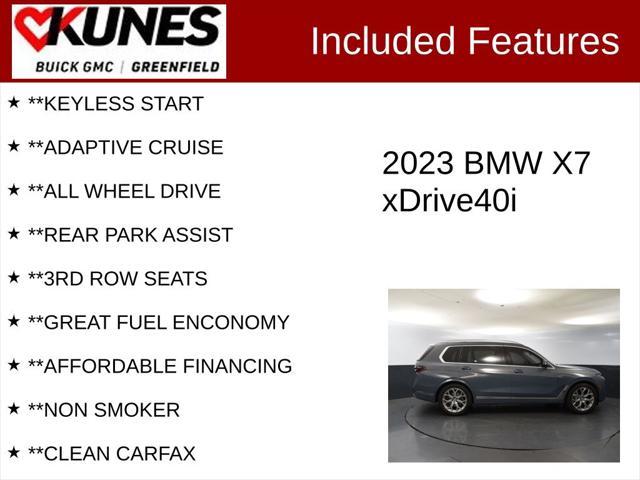 used 2023 BMW X7 car, priced at $59,995