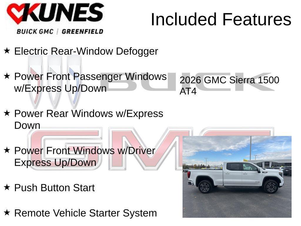 new 2026 GMC Sierra 1500 car, priced at $68,668