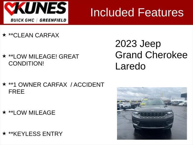 used 2023 Jeep Grand Cherokee car, priced at $26,899