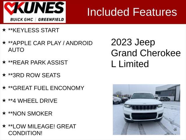 used 2023 Jeep Grand Cherokee L car, priced at $32,995