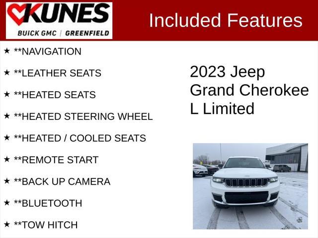 used 2023 Jeep Grand Cherokee L car, priced at $32,995