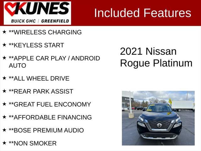 used 2021 Nissan Rogue car, priced at $25,799