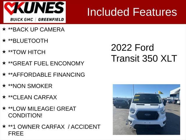 used 2022 Ford Transit-350 car, priced at $35,899