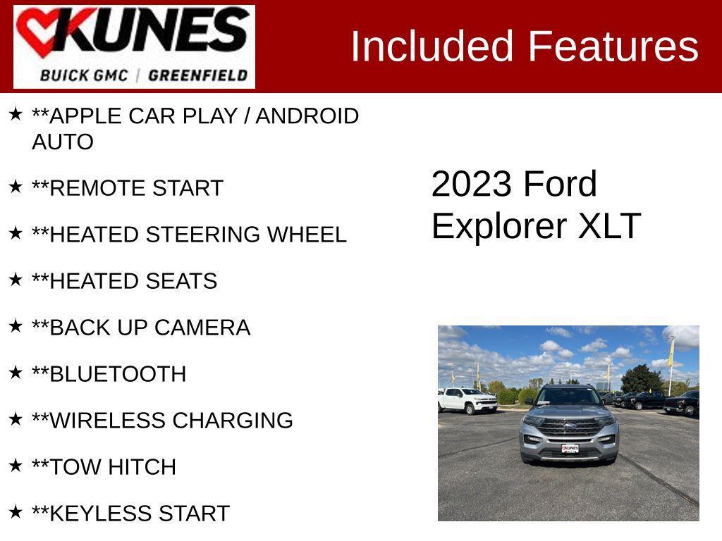used 2023 Ford Explorer car, priced at $27,995