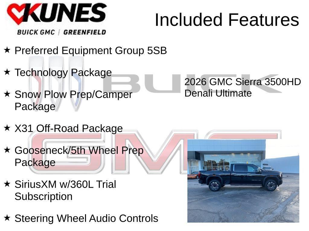 new 2026 GMC Sierra 3500 car, priced at $98,612