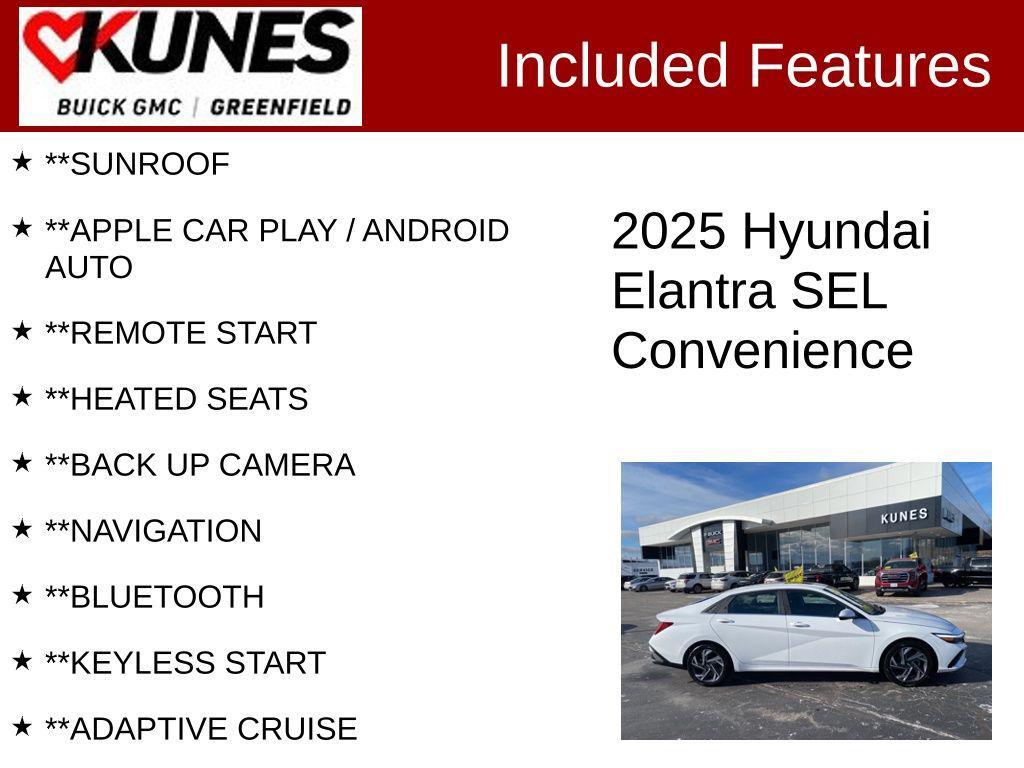 used 2025 Hyundai Elantra car, priced at $20,599