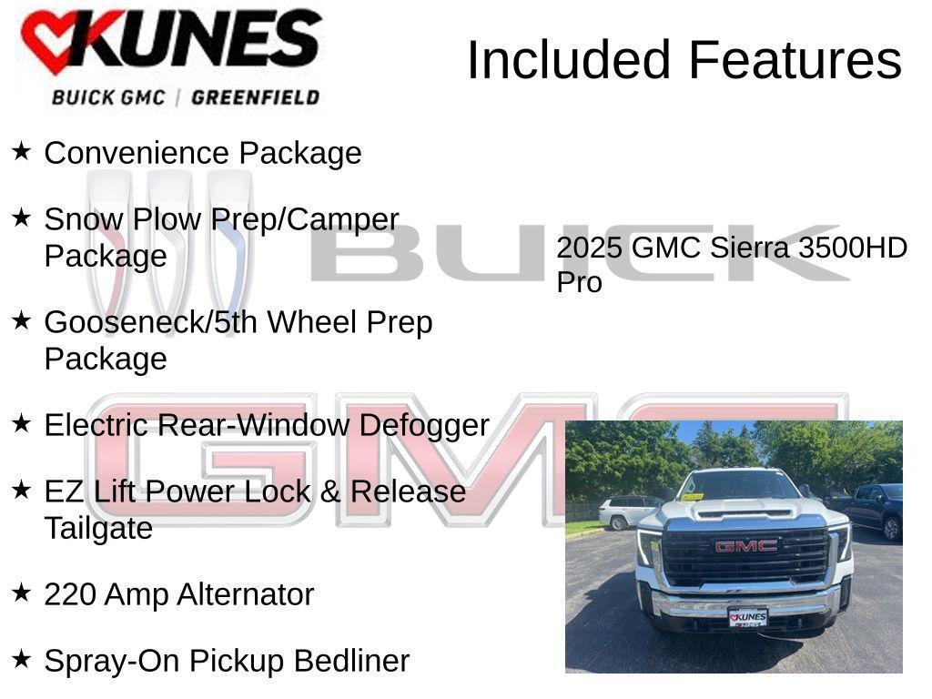 new 2025 GMC Sierra 3500 car, priced at $50,780