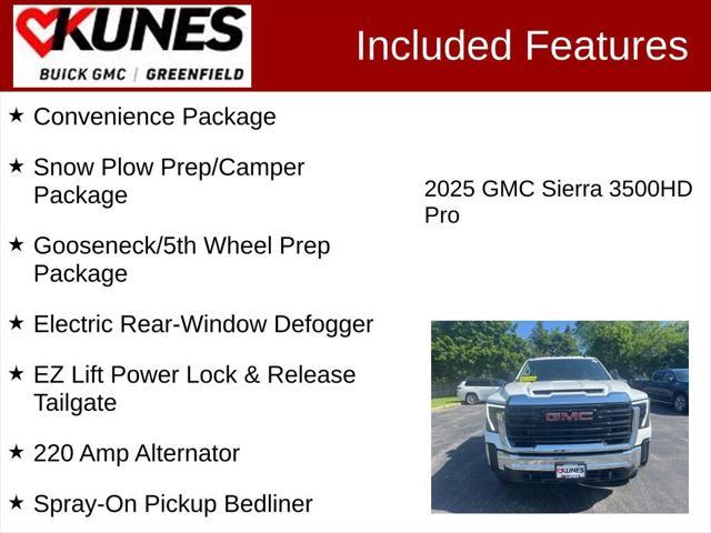 new 2025 GMC Sierra 3500 car, priced at $52,630
