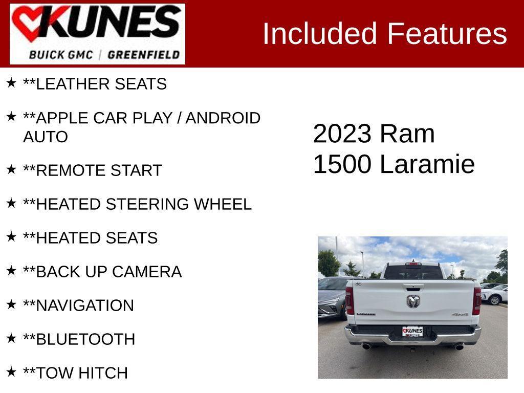 used 2023 Ram 1500 car, priced at $31,995