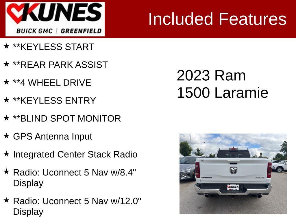 used 2023 Ram 1500 car, priced at $31,995