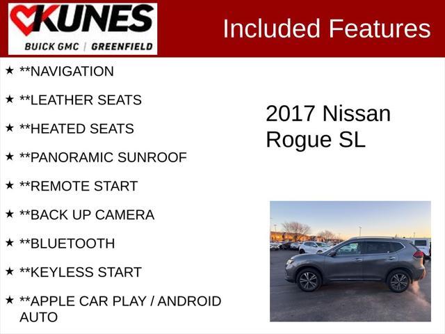 used 2017 Nissan Rogue car, priced at $11,699