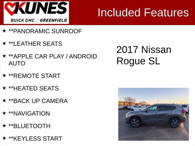 used 2017 Nissan Rogue car, priced at $10,898