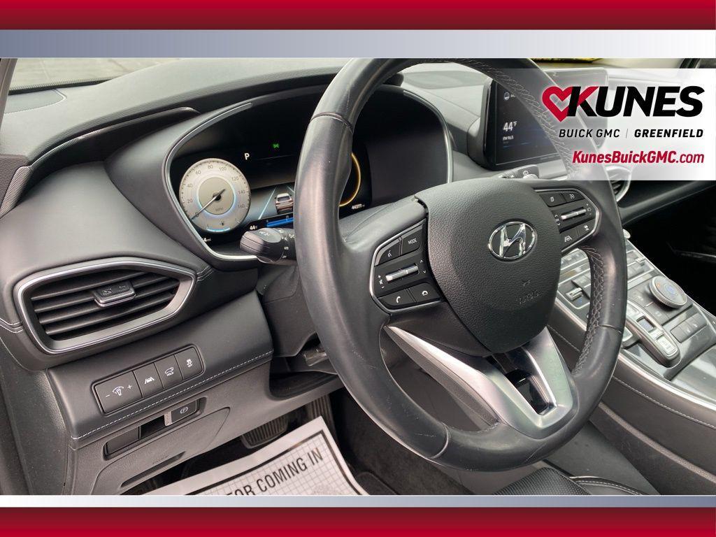 used 2021 Hyundai Santa Fe car, priced at $22,699