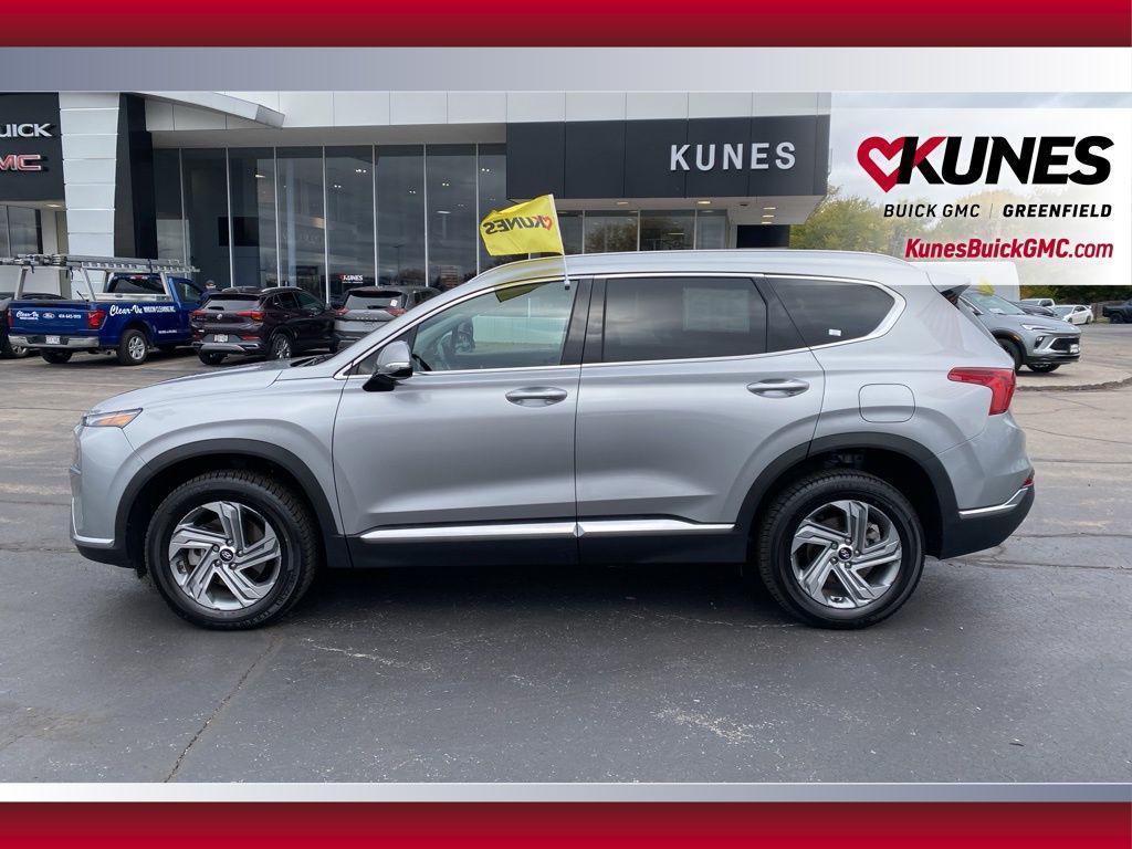 used 2021 Hyundai Santa Fe car, priced at $22,699