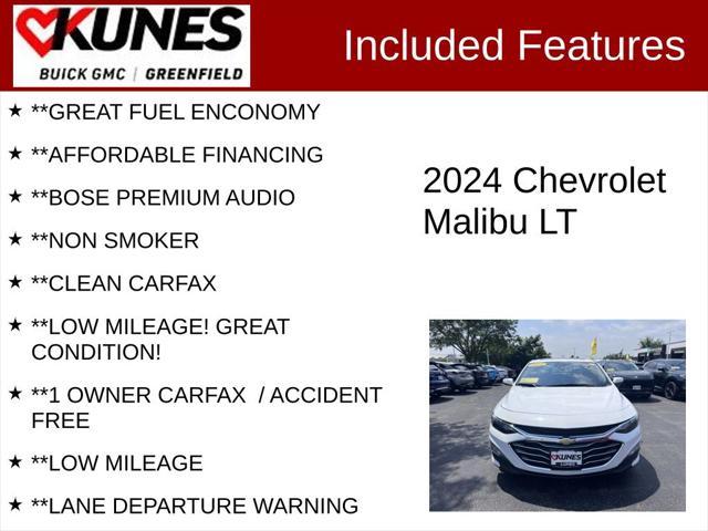 used 2024 Chevrolet Malibu car, priced at $21,599