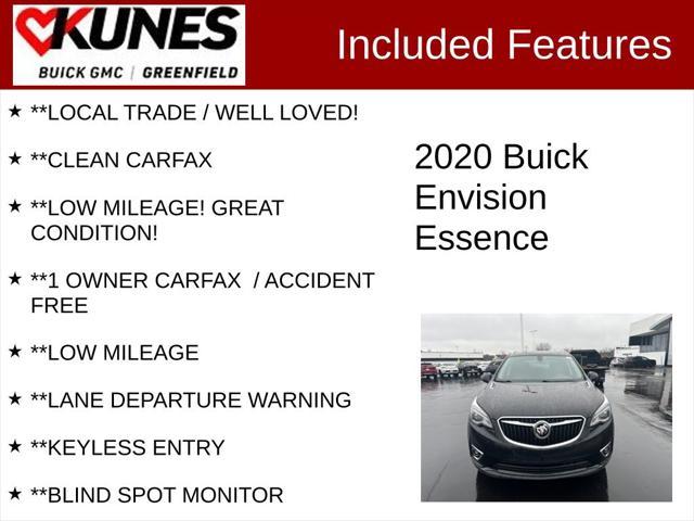 used 2020 Buick Envision car, priced at $17,995