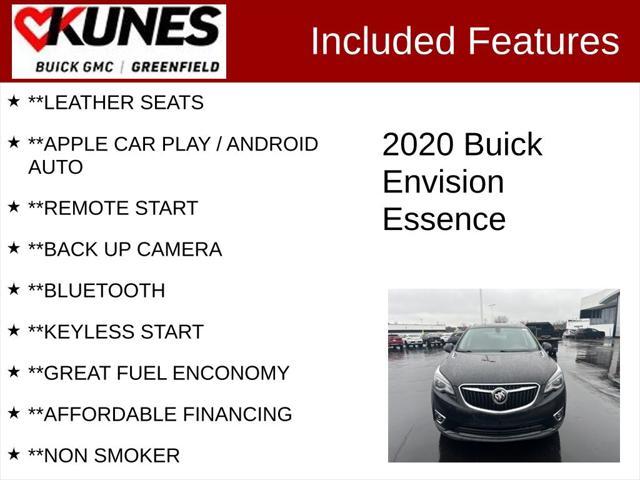 used 2020 Buick Envision car, priced at $17,995