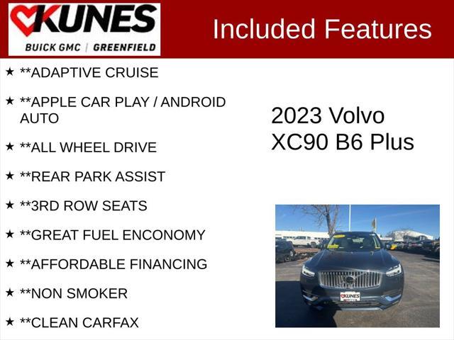 used 2023 Volvo XC90 car, priced at $38,599