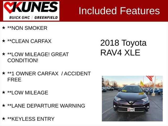 used 2018 Toyota RAV4 car, priced at $20,477