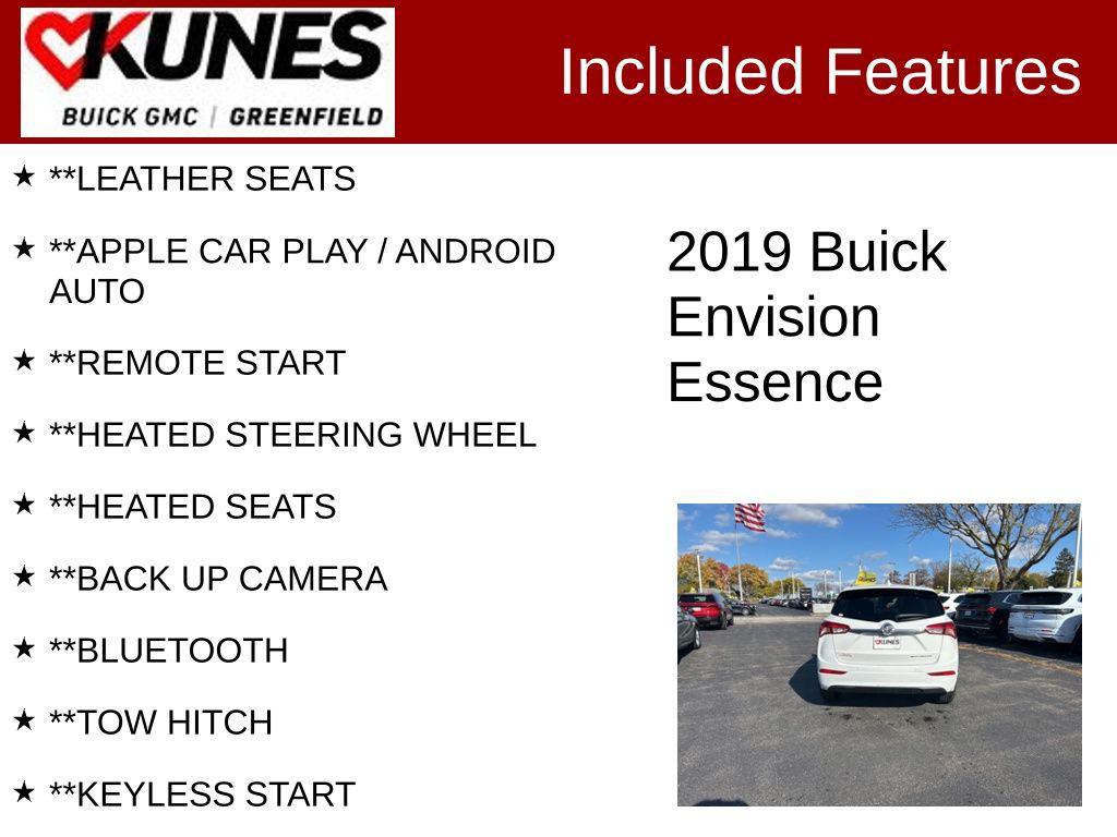 used 2019 Buick Envision car, priced at $11,599