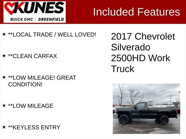 used 2017 Chevrolet Silverado 2500 car, priced at $22,977