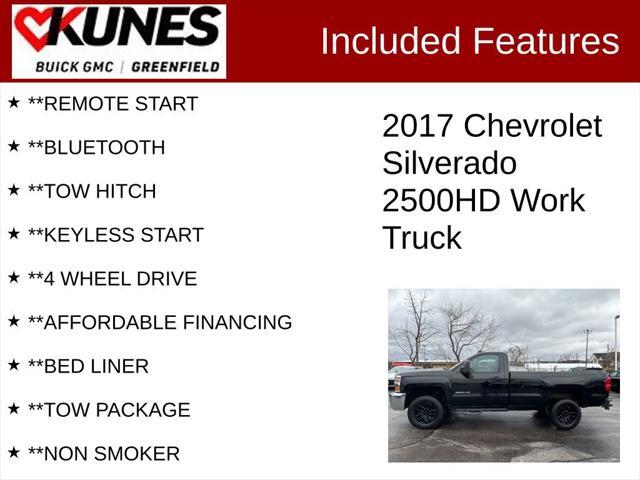 used 2017 Chevrolet Silverado 2500 car, priced at $22,977