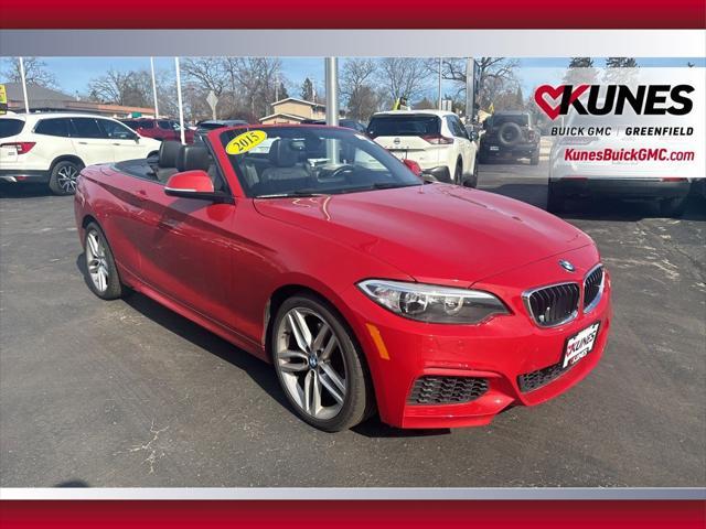 used 2015 BMW 228 car, priced at $12,899